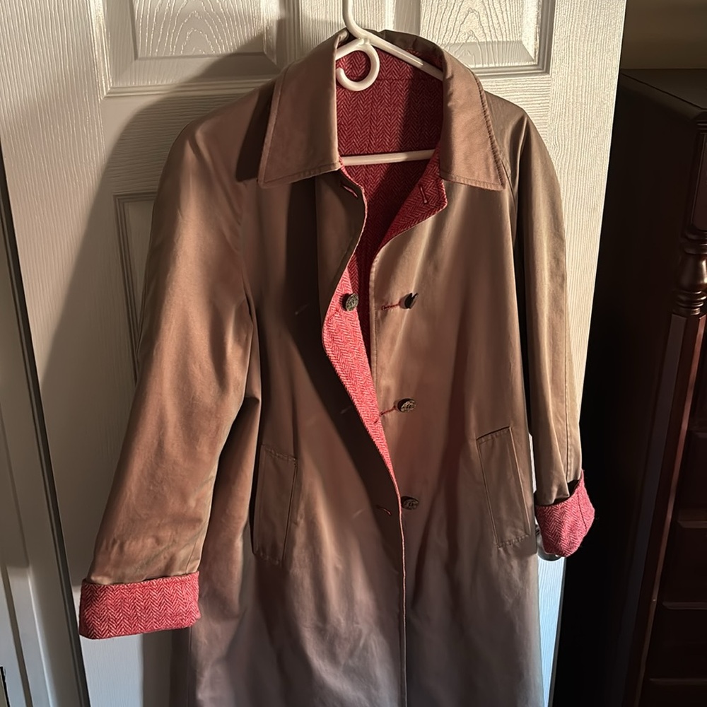 Balmain Pink Trench Coat